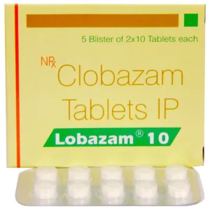 Lobazam 10mg tablet