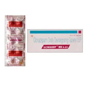 Lonazep md 0.25mg tablet