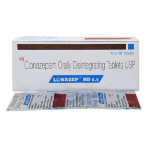 Lonazep md 0.5mg tablet