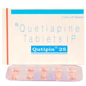 Qutipin 25mg tablet