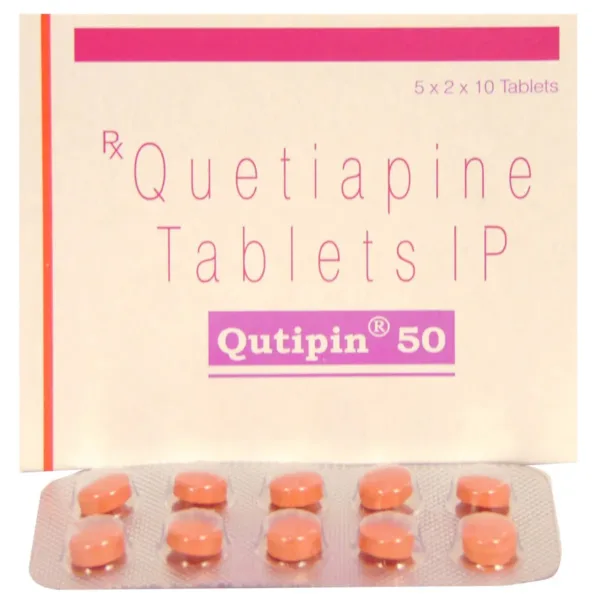 Qutipin 50mg tablet.