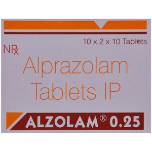 alzolam 0.25mg tablet