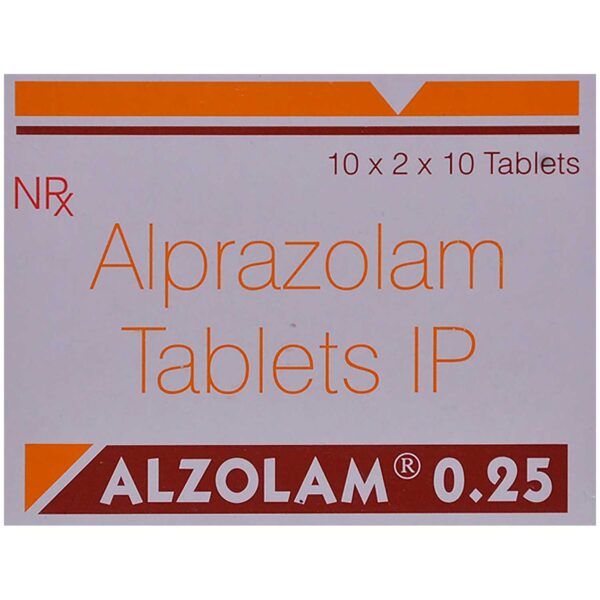 alzolam 0.25mg tablet