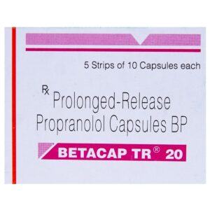 betacap tr 20mg capsules