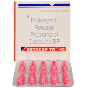 betacap tr 40mg capsules