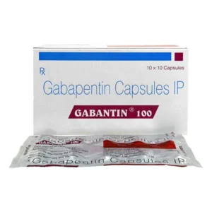 gabantin 100mg capsules