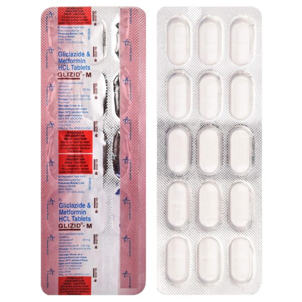 glizid m tablet