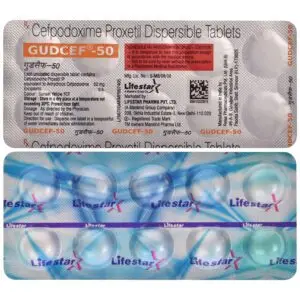 Gudcef 50mg Tablet