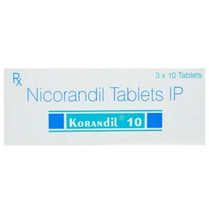 korandil 10mg tablet