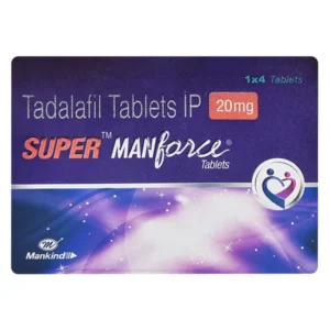 Super Manforce 20mg Tablet strip - Tadalafil 20mg