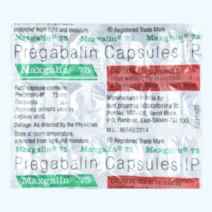 Maxgalin 75mg- Capsule