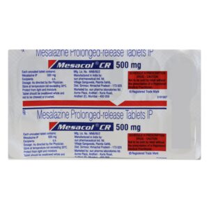 mesacol cr 500mg tablet