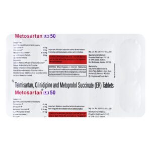 metosartan ln 50mg tablet