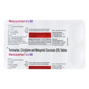 metosartan ln 50mg tablet