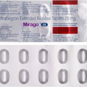 mirago 25mg tablet