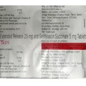 mirago s 25mg tablet