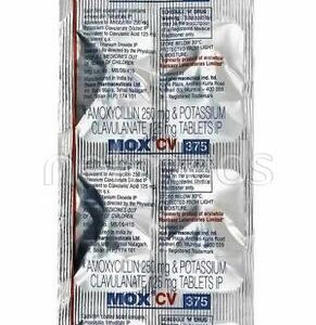 mox cv 375mg tablet