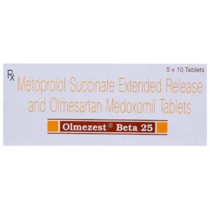 olmezest beta 25mg tablet