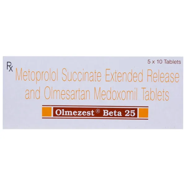 olmezest beta 25mg tablet
