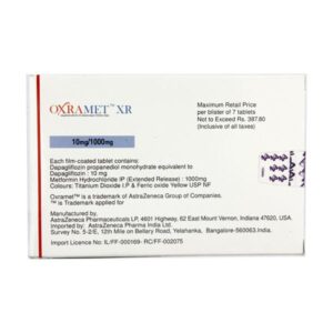 Oxramet XR 10mg/1000mg Tablet