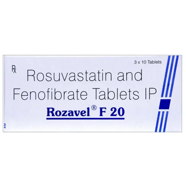 rozavel f 20mg tablet
