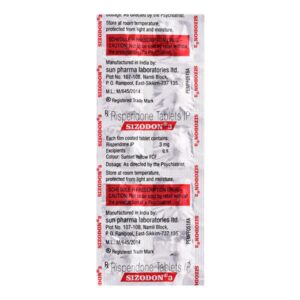 sizodon 3mg tablet