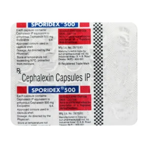 sporidec 500mg capsules
