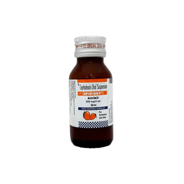 sporidex redimex 250mg oral suspension