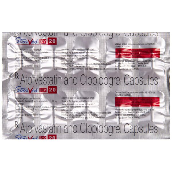 storvas cv 20mg capsules