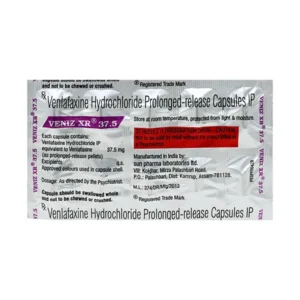 veniz xr 37.5mg capsules