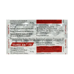 veniz xr 75mg capsules