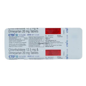 CTD-O 12.5/20 Tablet