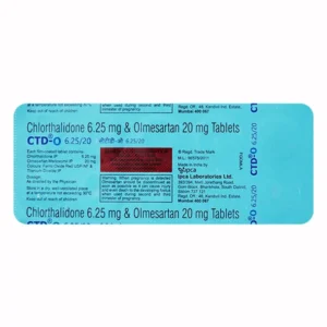CTD-O 6.25/20 Tablet