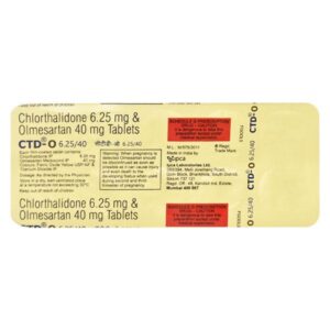 CTD-O 6.25/40 Tablet