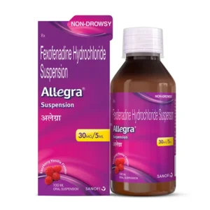 Allegra Suspension Raspberry & Vanilla