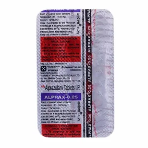 Alprax 0.25 Tablet