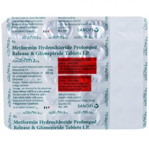 Amaryl M 2mg Tablet PR