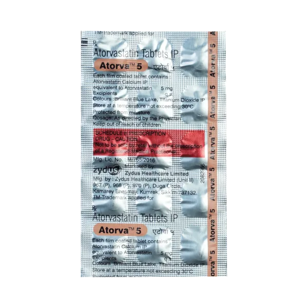 Atorva 5 Tablet