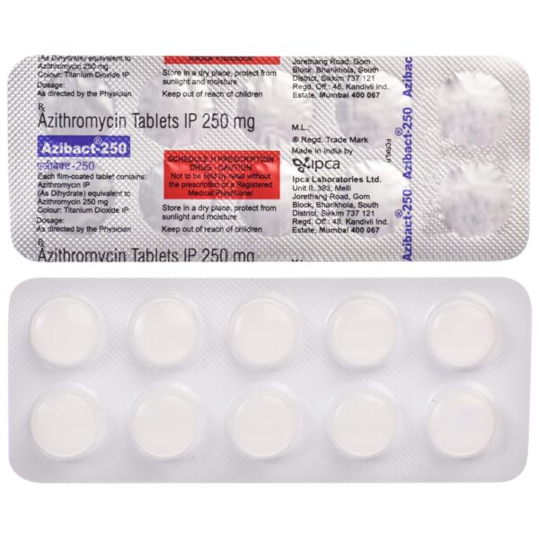 Azibact 250mg Tablet