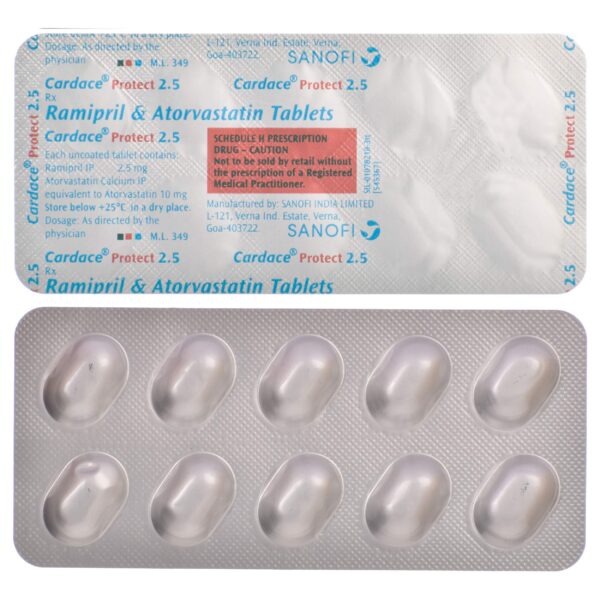 Cardace Protect 2.5mg Tablet
