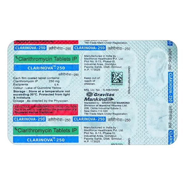 Clarinova 250 -Tablet