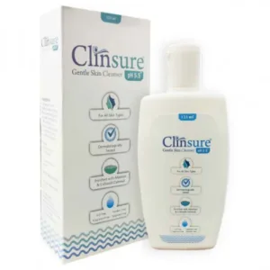 Clinsure Gentle Skin Cleanser with pH 5.5 | All Skin Types | Paraben & Sulphate-Free