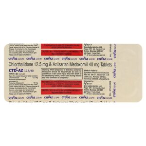 CTD-AZ 40/12.5 Tablet