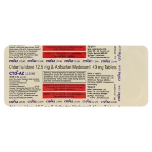 CTD-AZ 40/12.5 Tablet