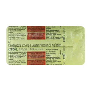 CTD-L 6.25/50 Tablet