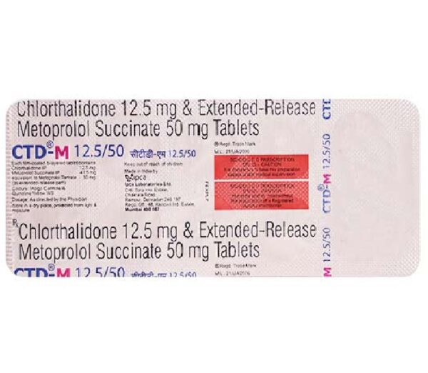 CTD-M 50mg/12.5mg Tablet