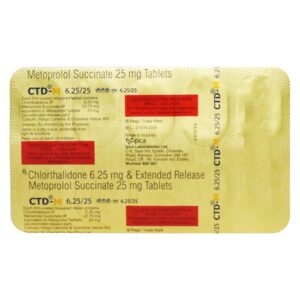 CTD-M 6.25/25 Tablet ER