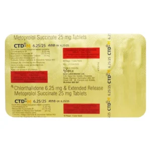 CTD-M 6.25/25 Tablet ER