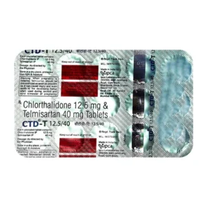 CTD-T 12.5/40 Tablet