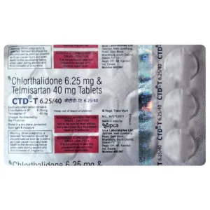CTD-T 40/6.25 Tablet